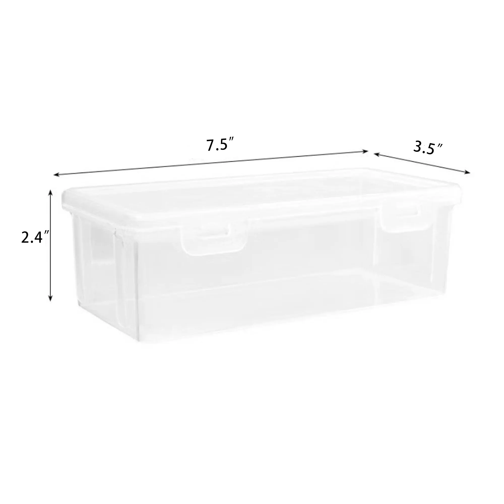Large Capacity Clear Pencil Box Case 3