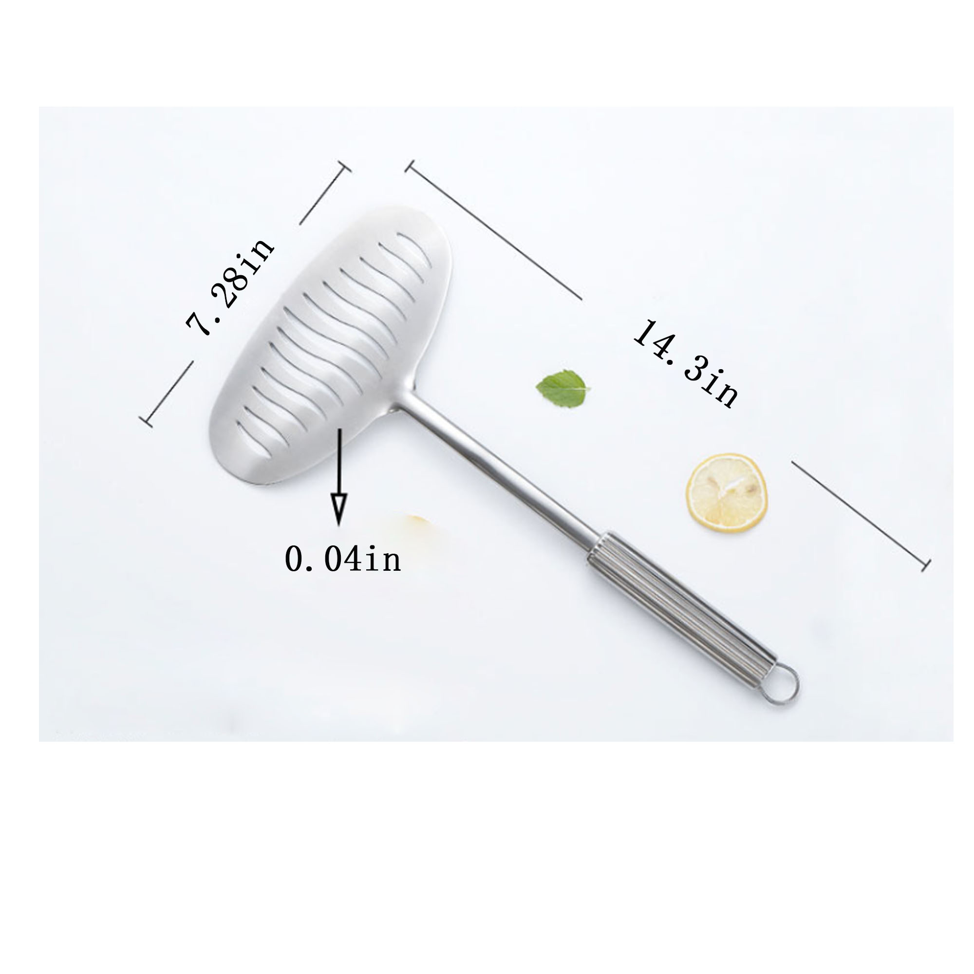 Thickened Stainless Steel Spatula 3