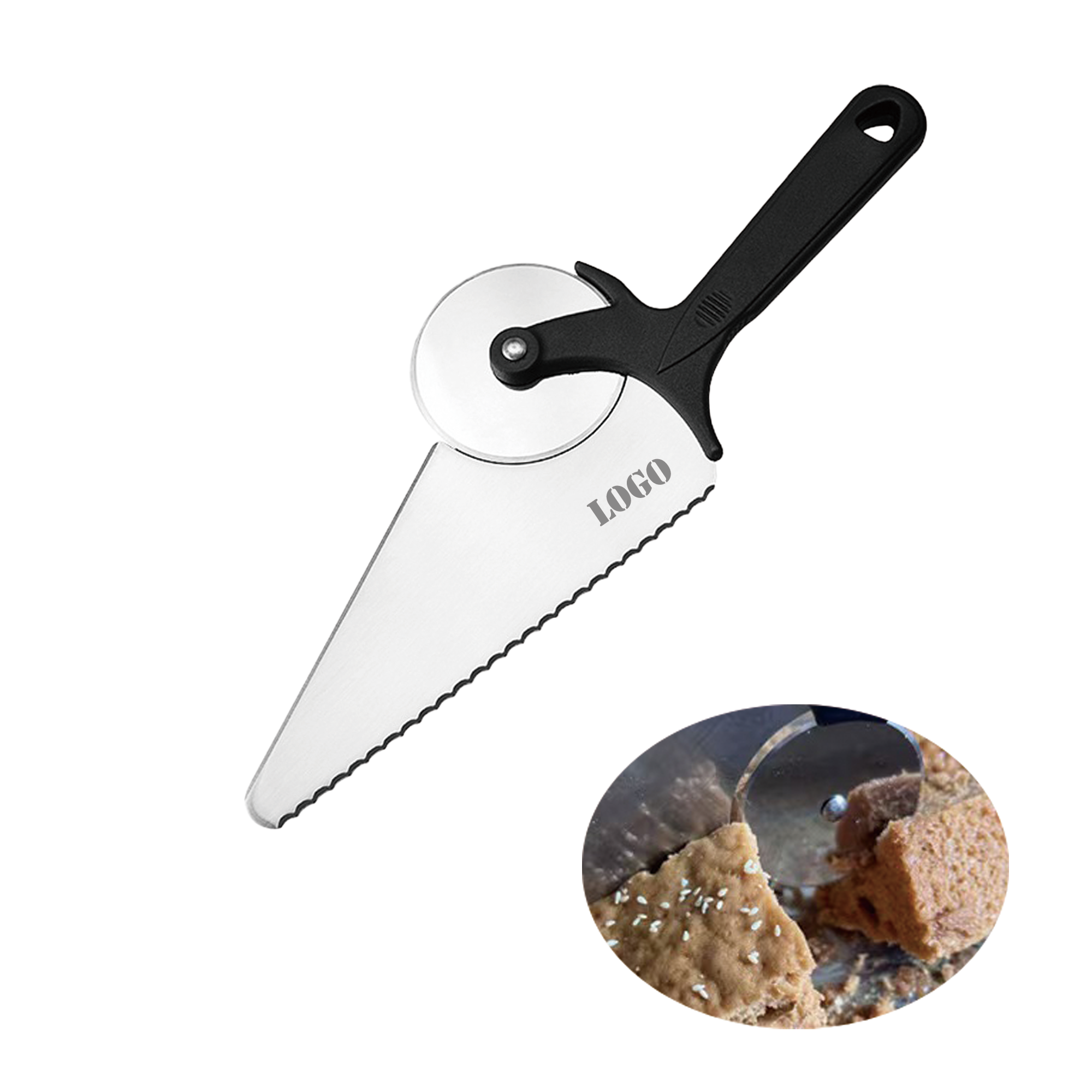 Multifunctional Stainless Steel Pizza Cutter 2