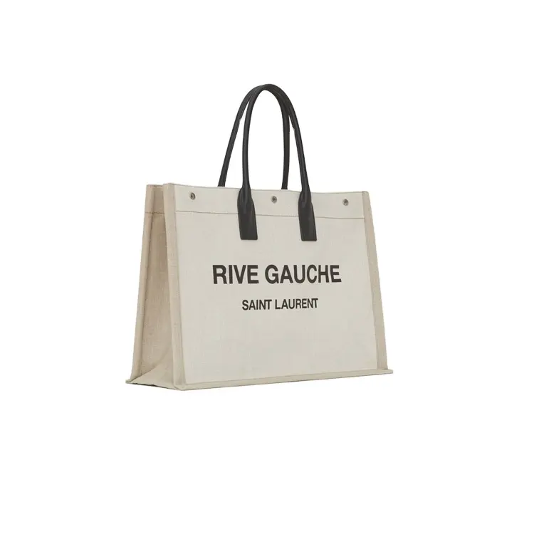 Large Capacity Canvas Tote Bag, custom tote bag with logo imprint 3