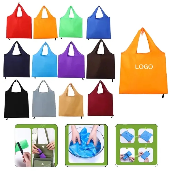 Polyester Tote Bag, custom tote bag with logo imprint 7