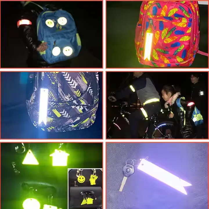 Safety Reflective Backpack Pendant 2