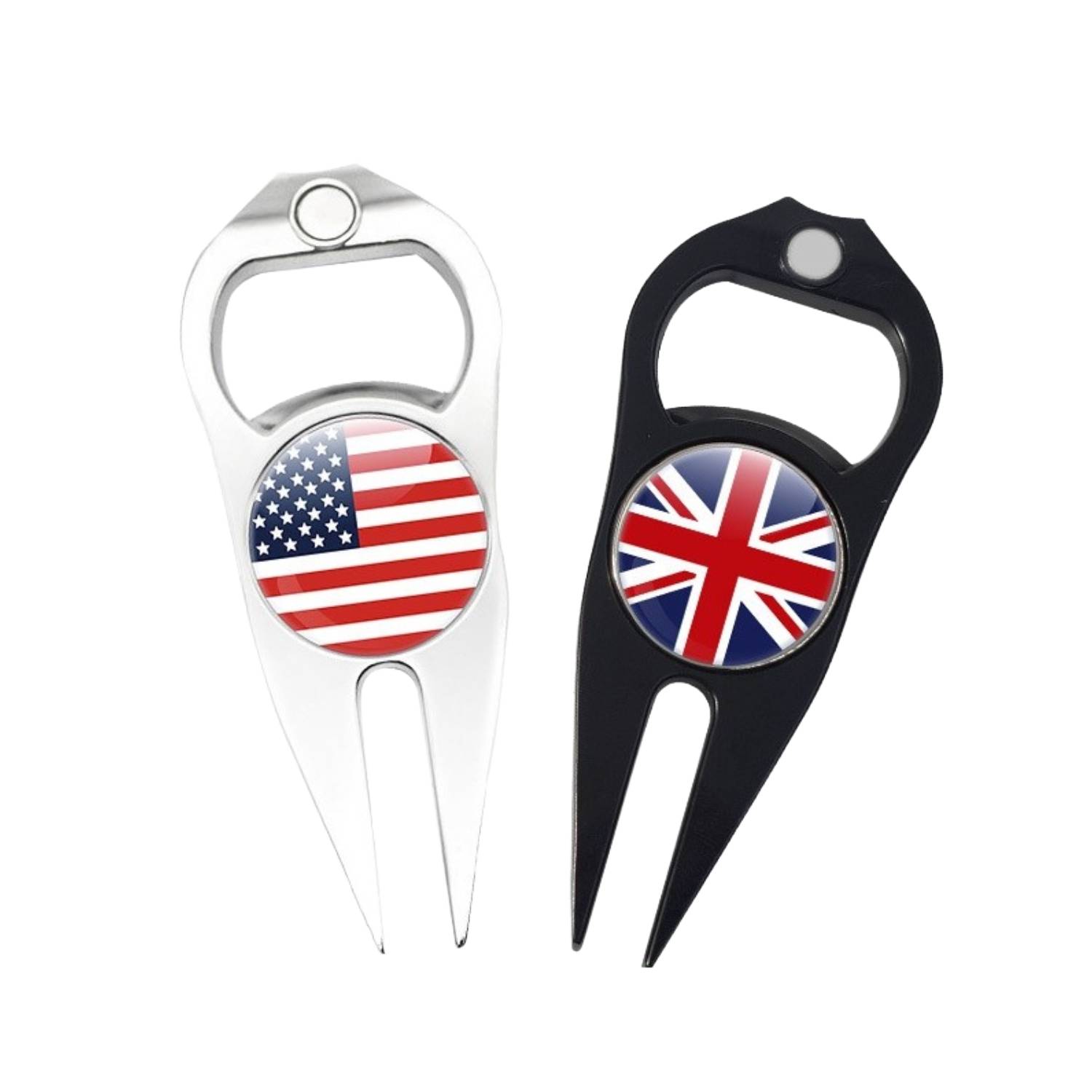 3-in-1 Pitchfork Golf Divot Tool 2