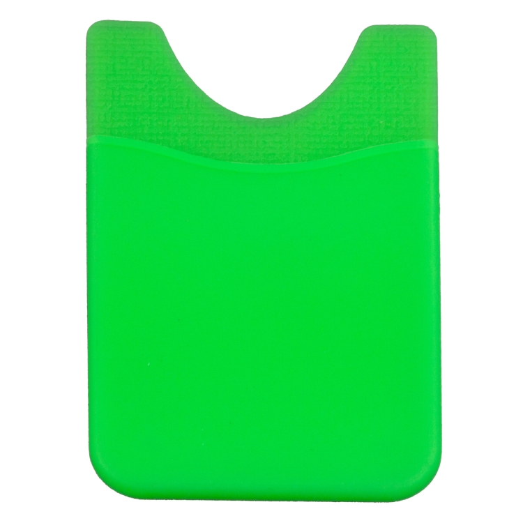"Banker" Soft Silicone Cell Phone Wallet 3