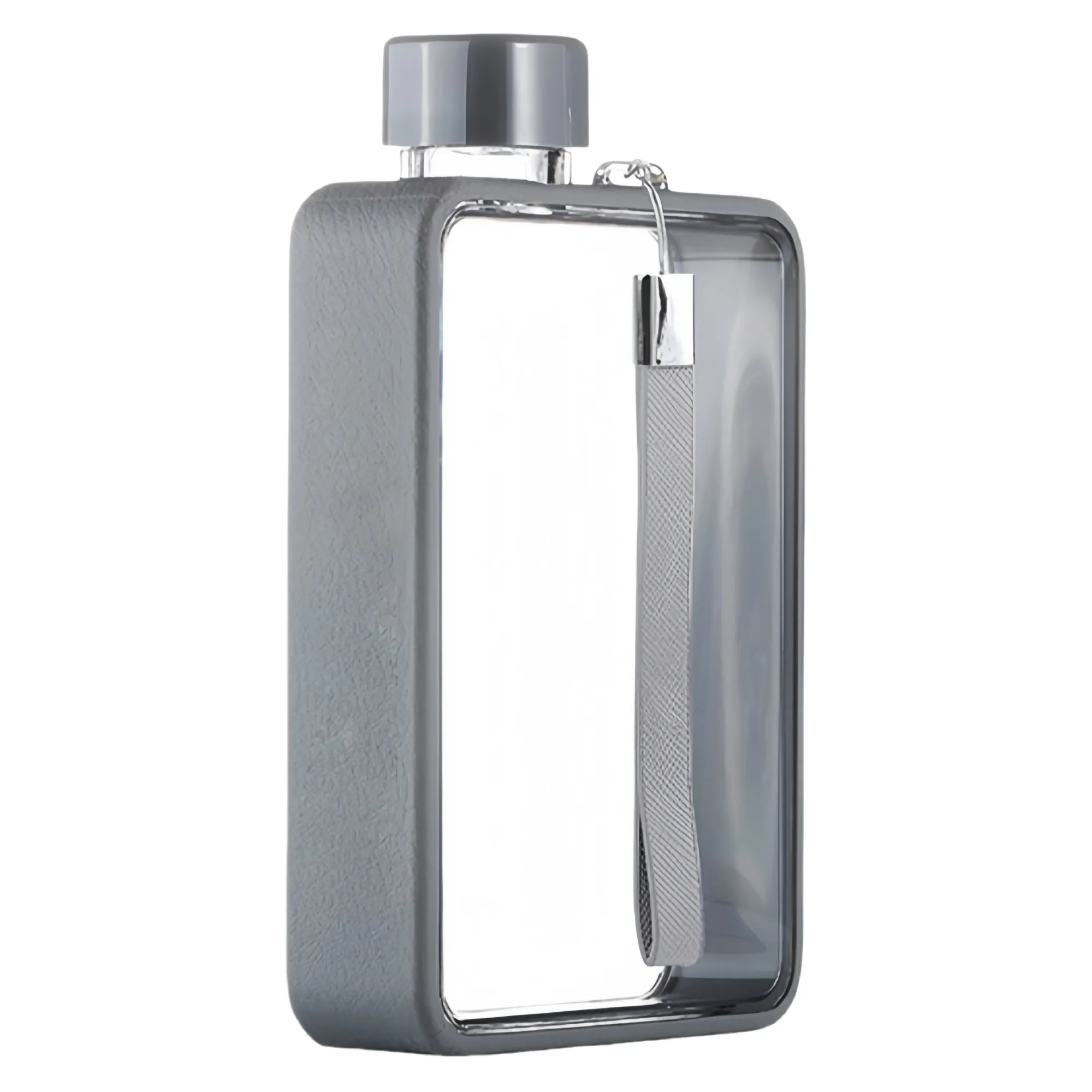 13OZ Sleek & Durable Polycarbonate Flat Water Bottle 8