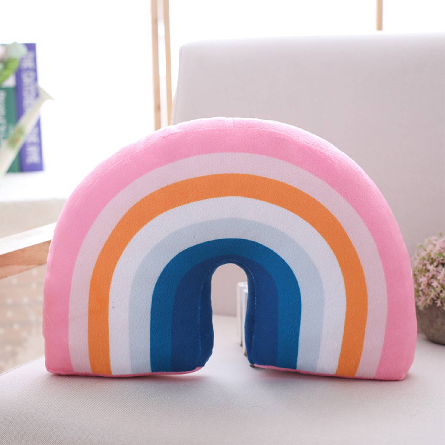 Rainbow Plush PP Cotton Pillow 9