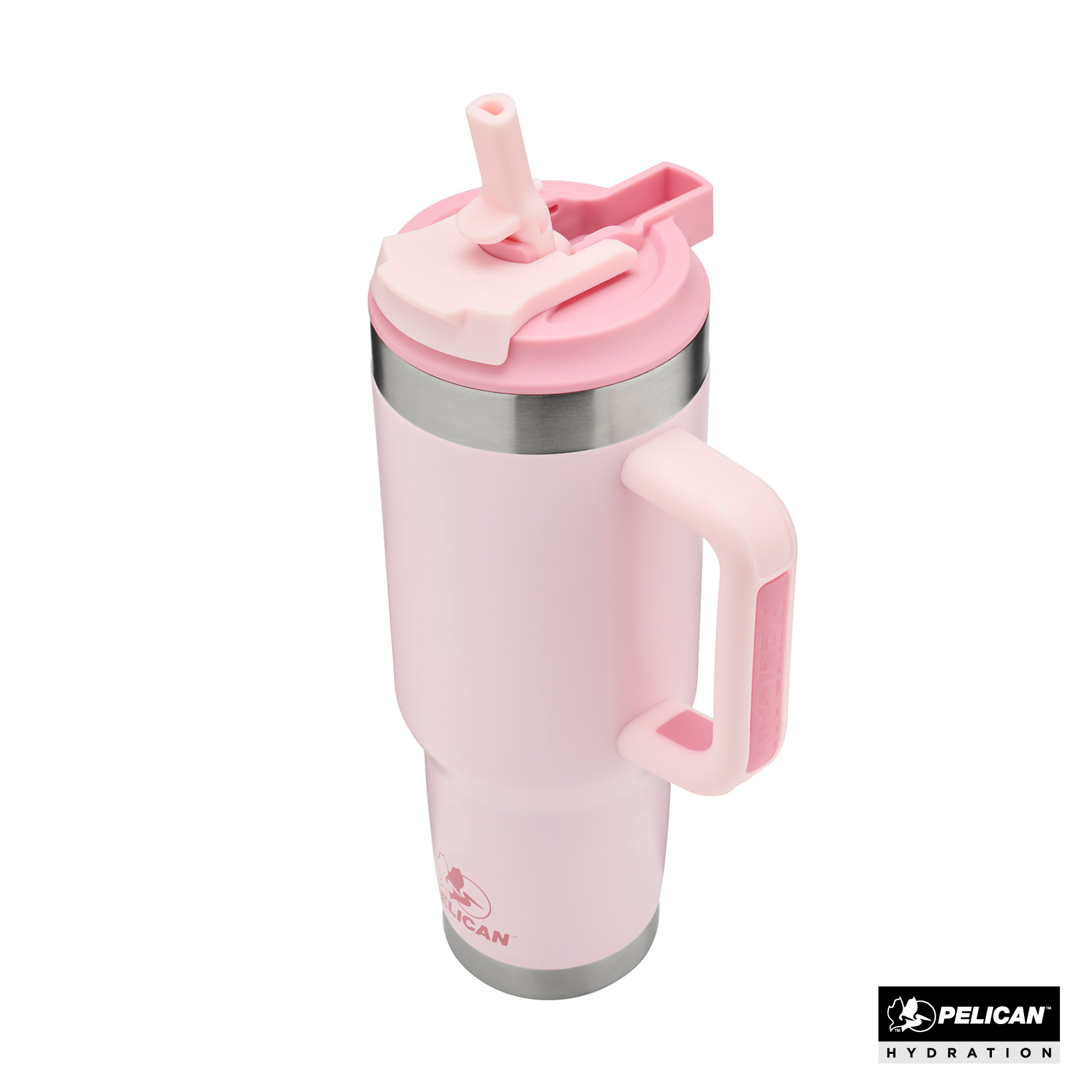 Pelican Porter™ Dual 40 oz. Dual Lid, Recycled Double Wall Stainless Steel Travel Tumbler 32