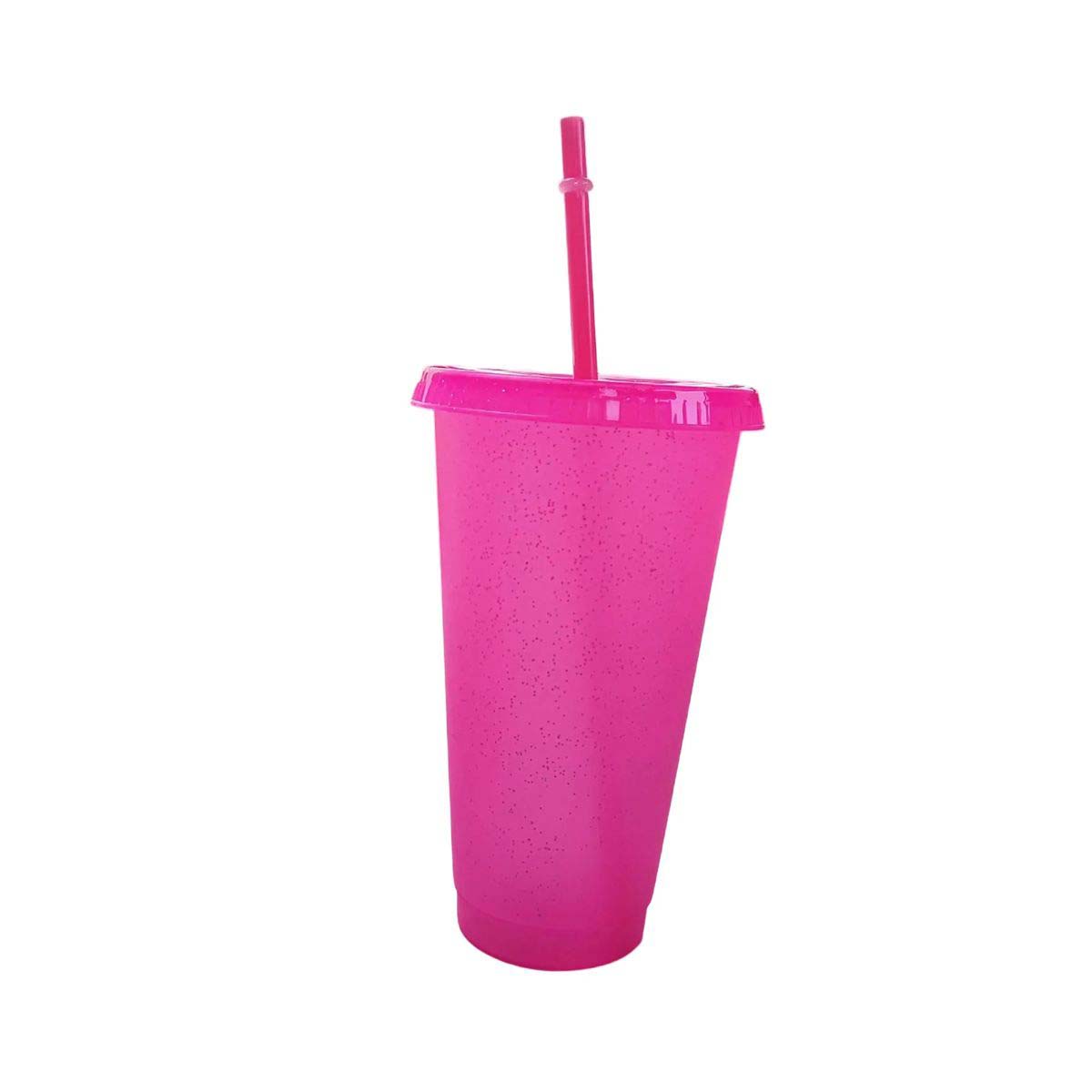Reusable Sparkle Straw Cup 24oz for Drinks 5