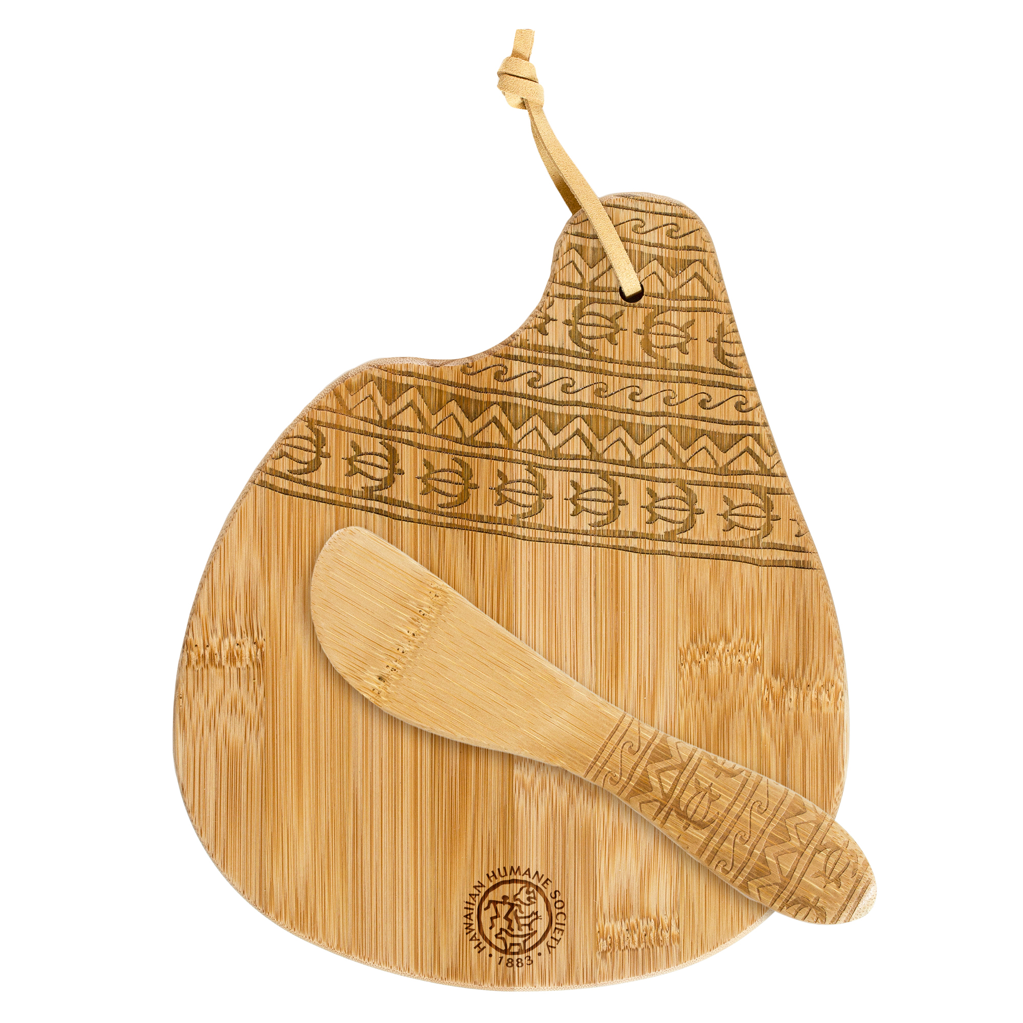 Tonga Serving Board and Spreader 12