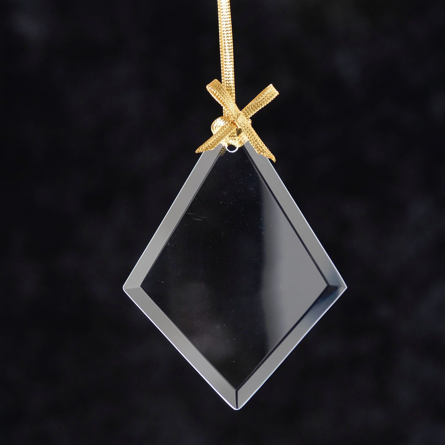 Diamond Jade Glass Ornament 2