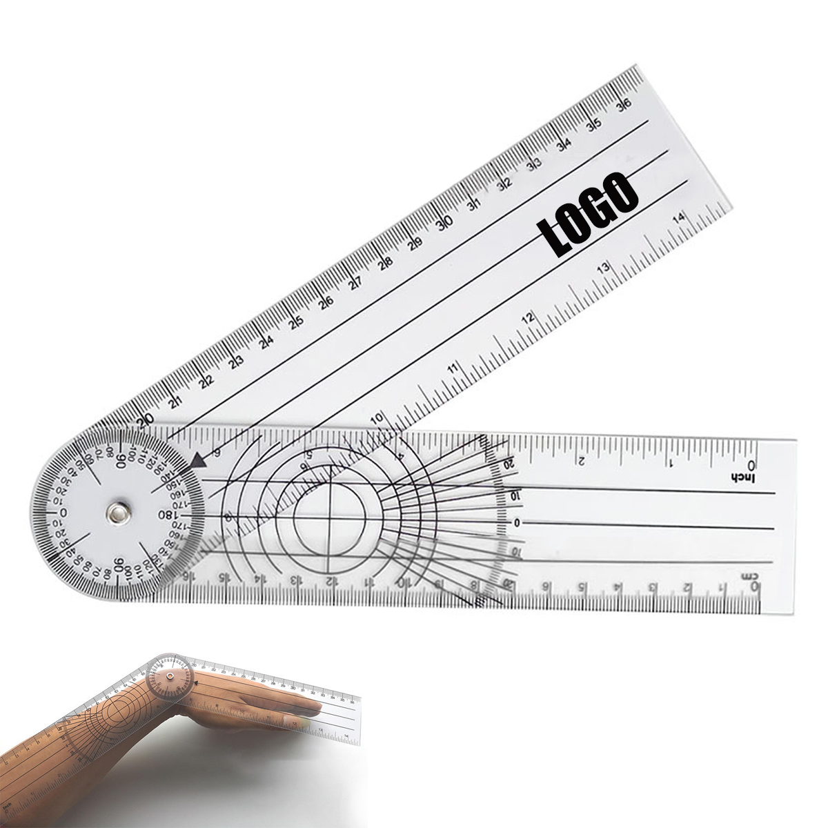 Goniometer Plastic Ruler 2