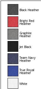 Port & Co Long Sleeve Fan Favorite Blend Tee. PC455LS 45
