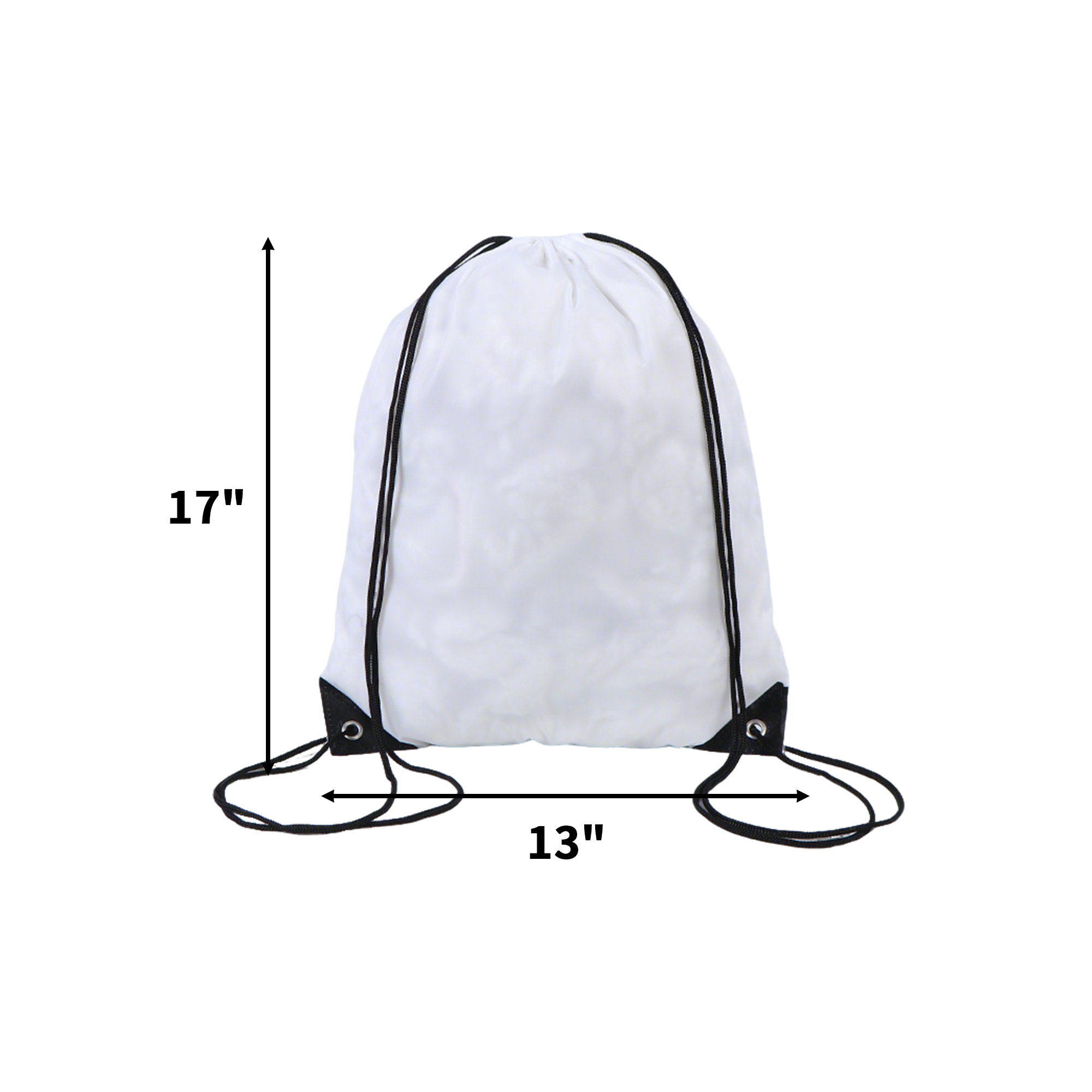 Polyester Drawstring Backpack With Corner Reinforcement 21