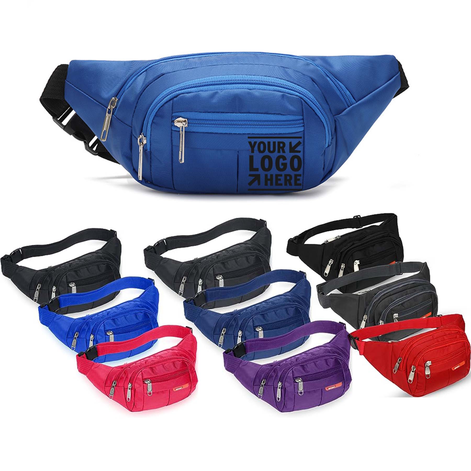 Women Men Waterproof Travel Outdoor Fanny Pack Crossbody Waist Bag 2