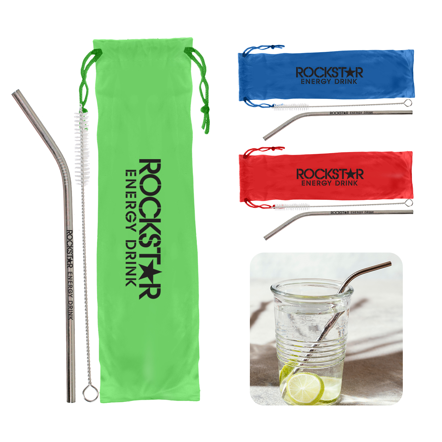 3pc Straw Kit 5