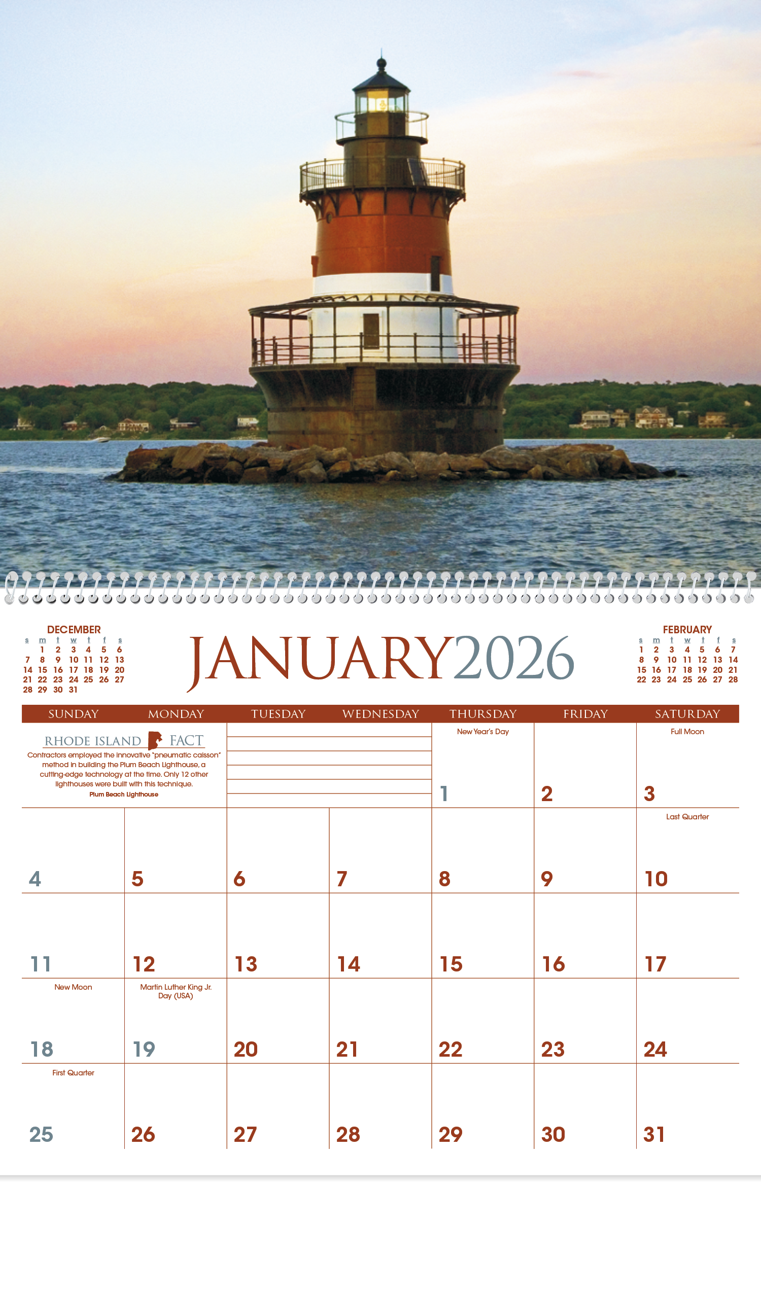 Triumph® Calendars New England Calendar 35