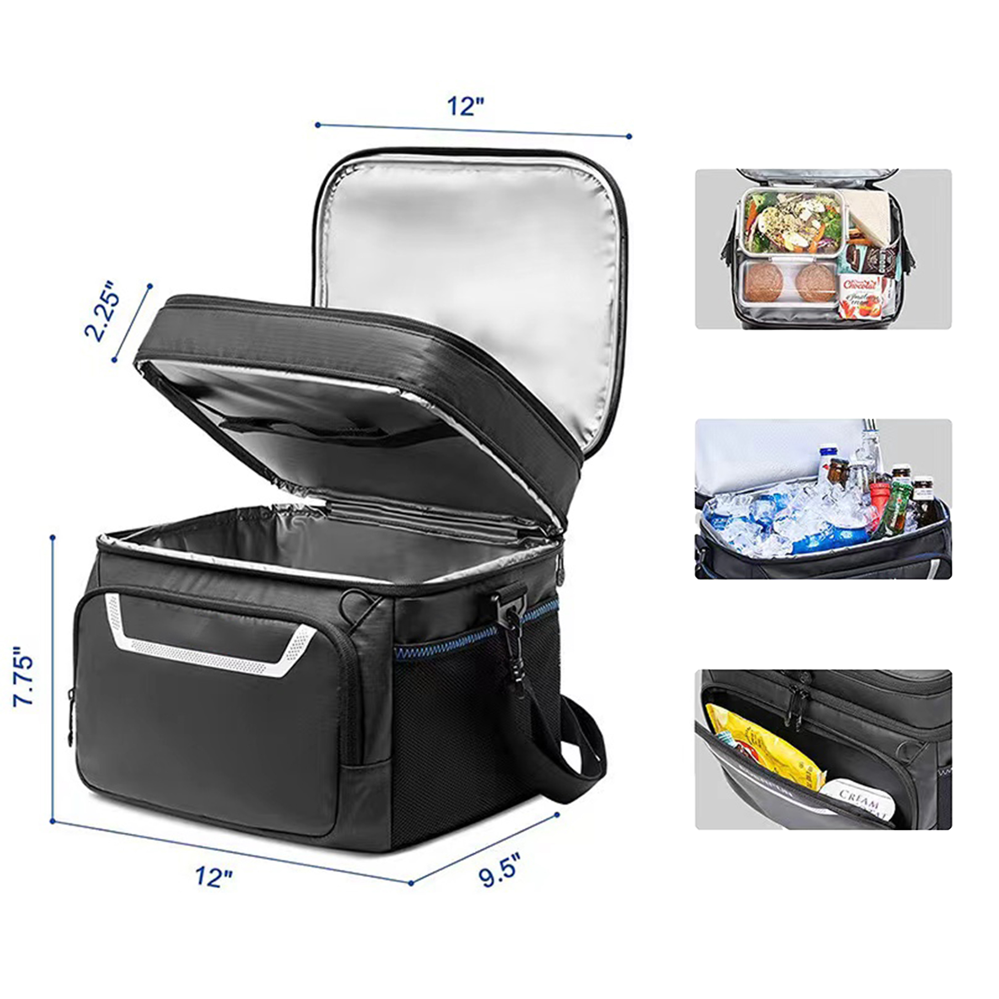 Insulated Beach Cooler Lunch Bag 3