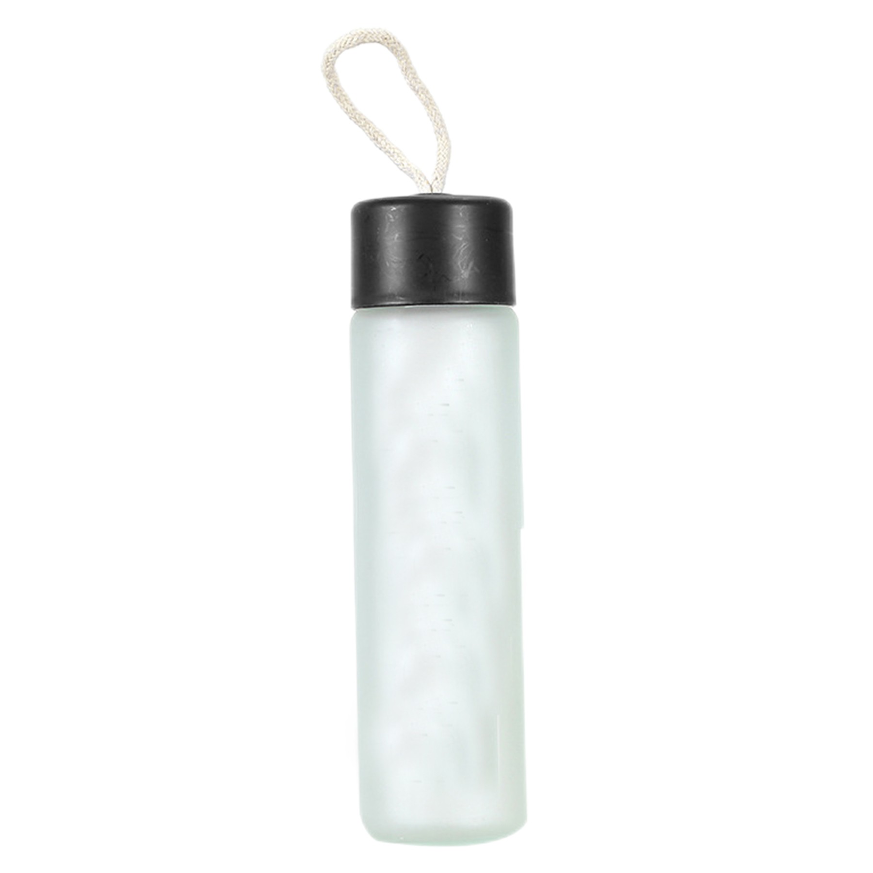 12 Oz Frosted Glass Water Bottle 5