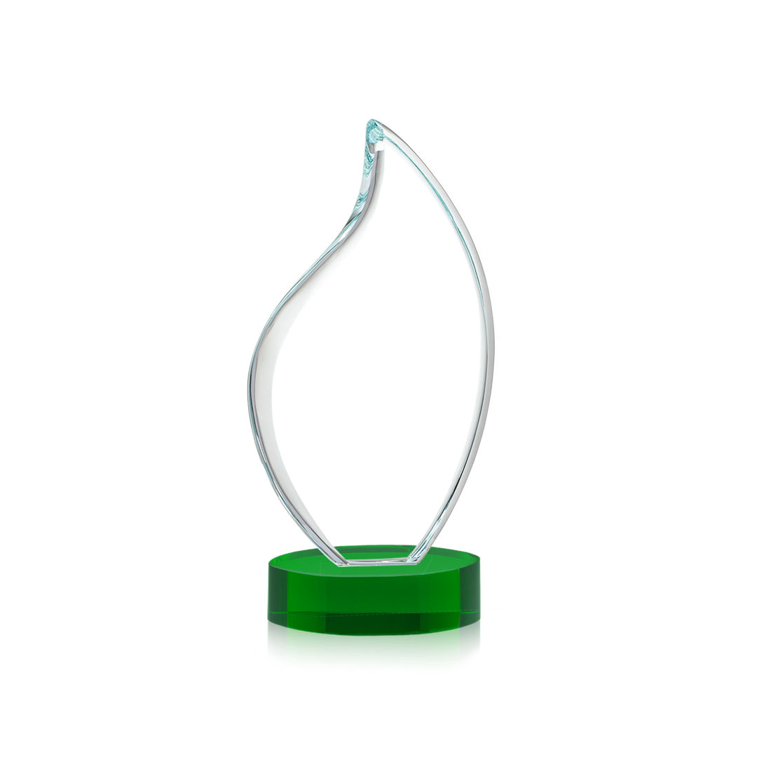 Odessy Flame Award on Alberton Base - Green 7