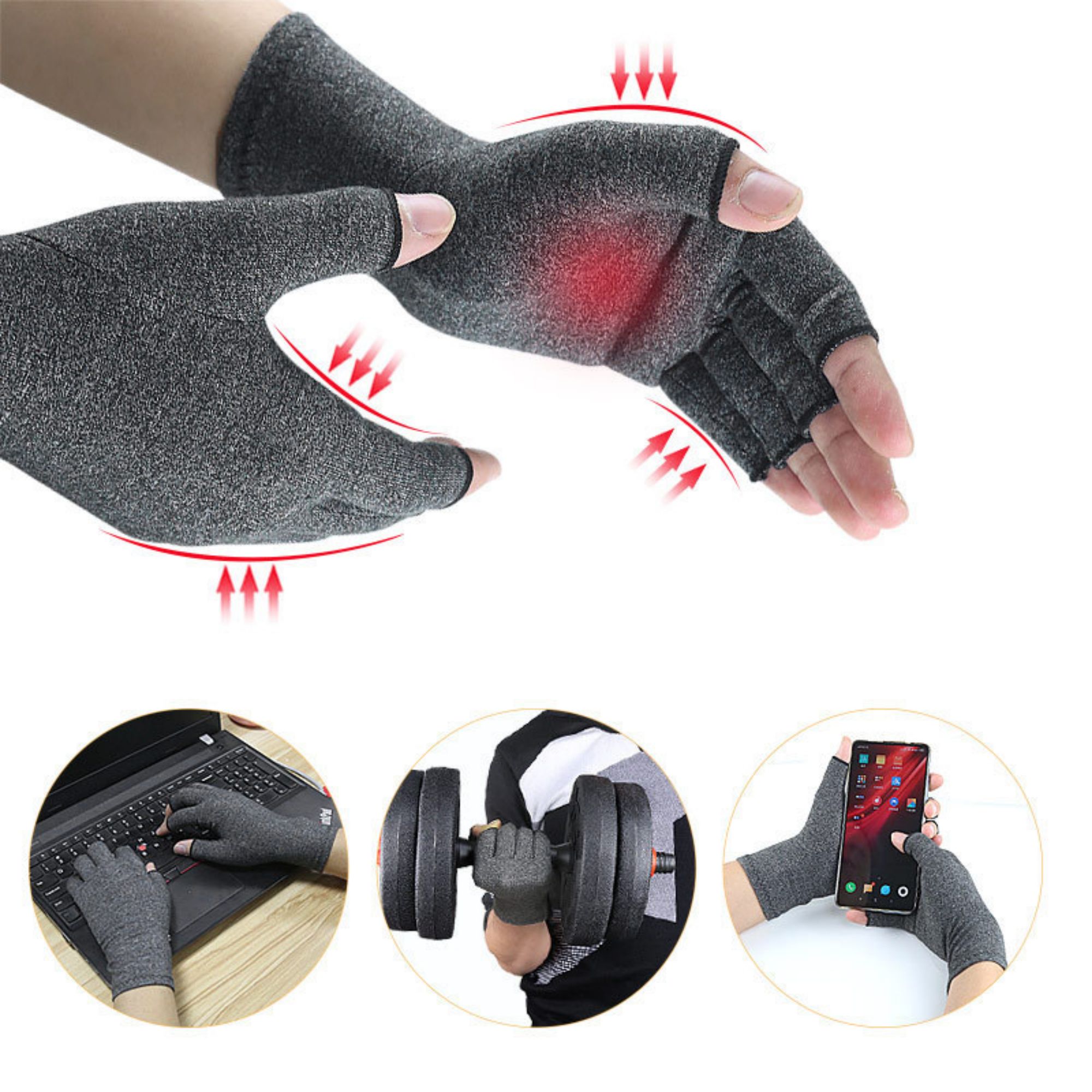 Conpression Gloves For Women And Men 5