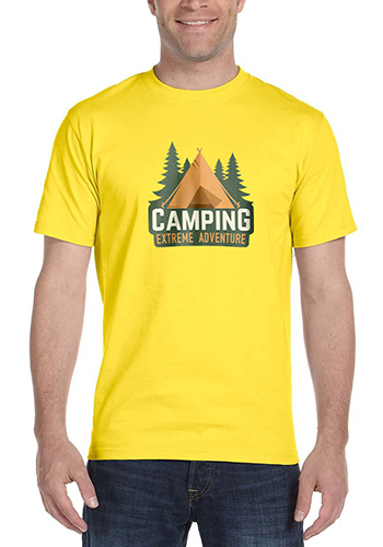 5.2 oz 100% Cotton Pre Shrunk Tees 82