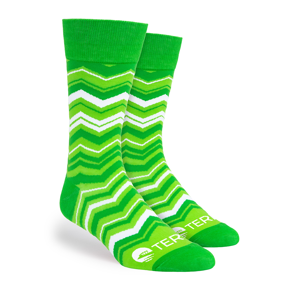 Chevron Simpler Socks