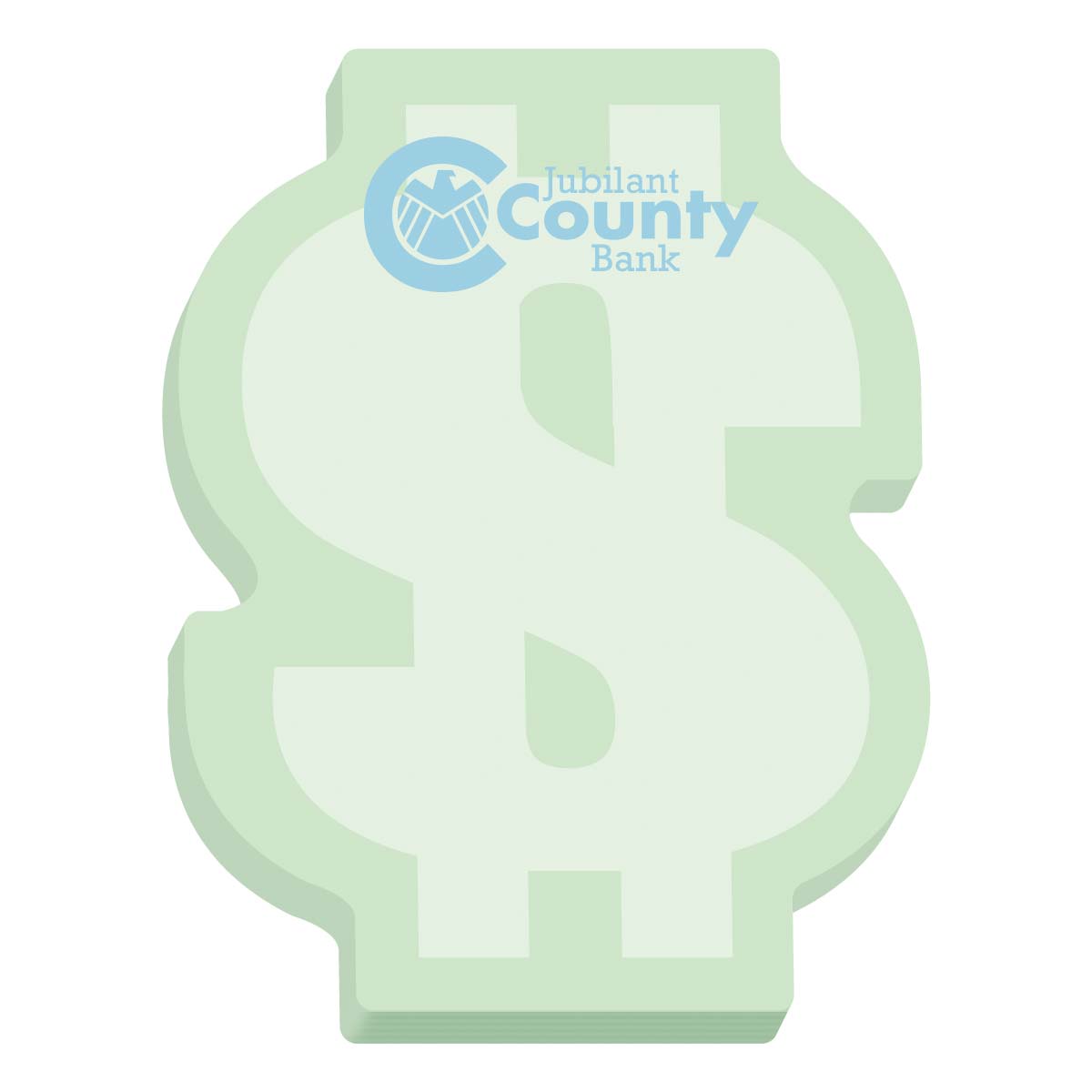 Souvenir® Sticky Note™ 4" x 3" Die Cut Pad, 50 sheet