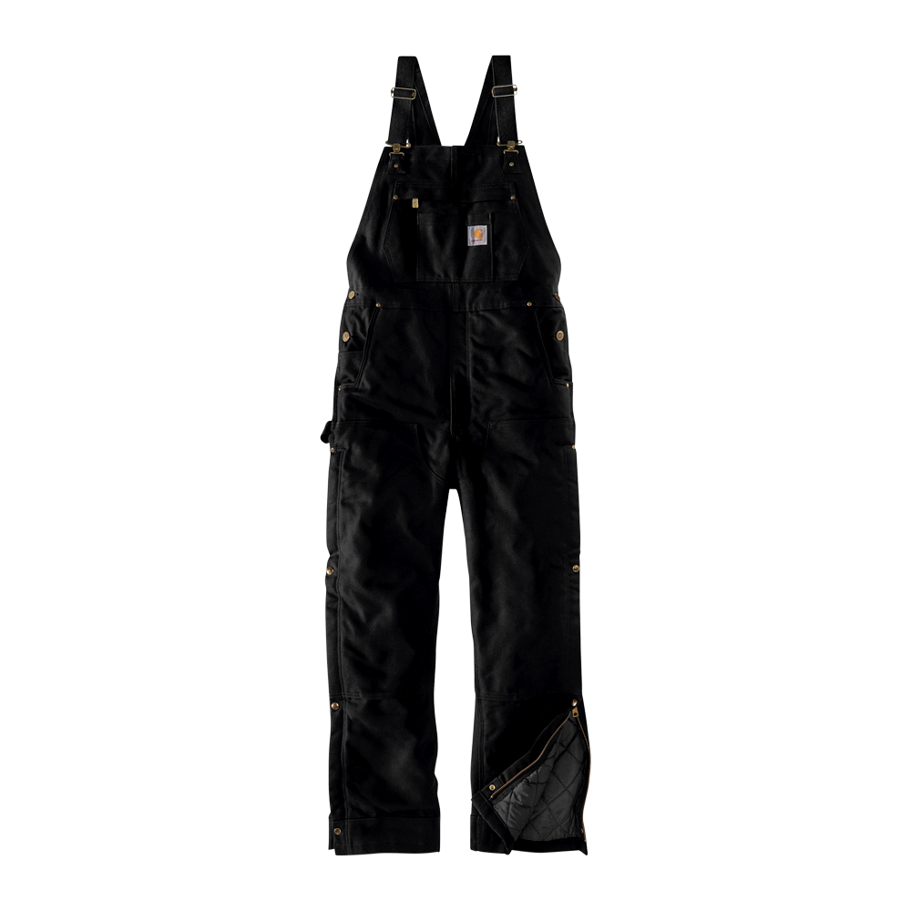 Carhartt(R) Tall Firm Duck Insulated Bib Overalls 2