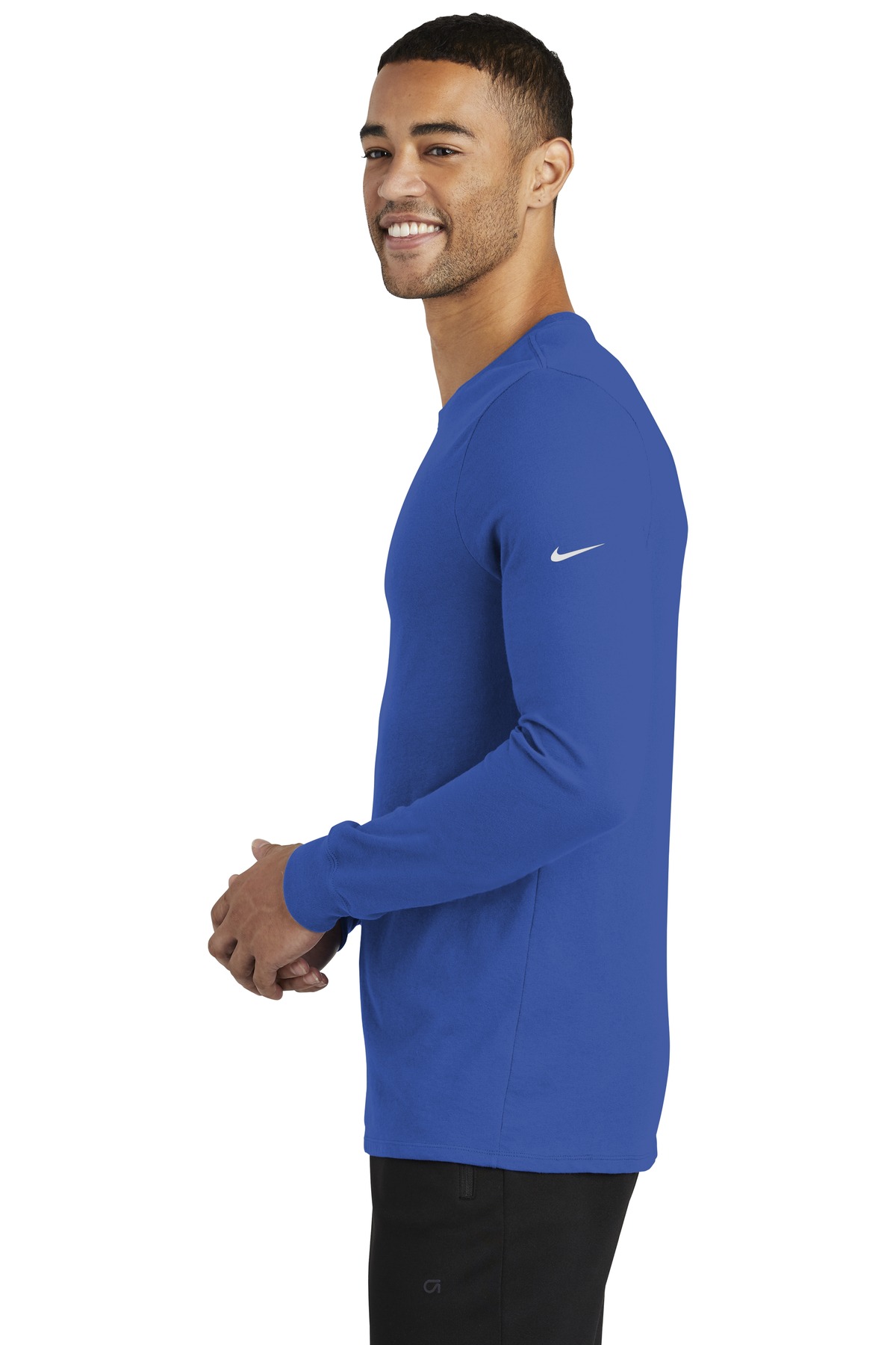 Nike® Dri-FIT Cotton/Poly Long Sleeve Tee 10
