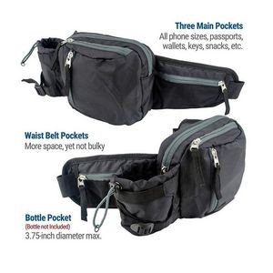 Fanny Pack With Water Bottle Holder 2