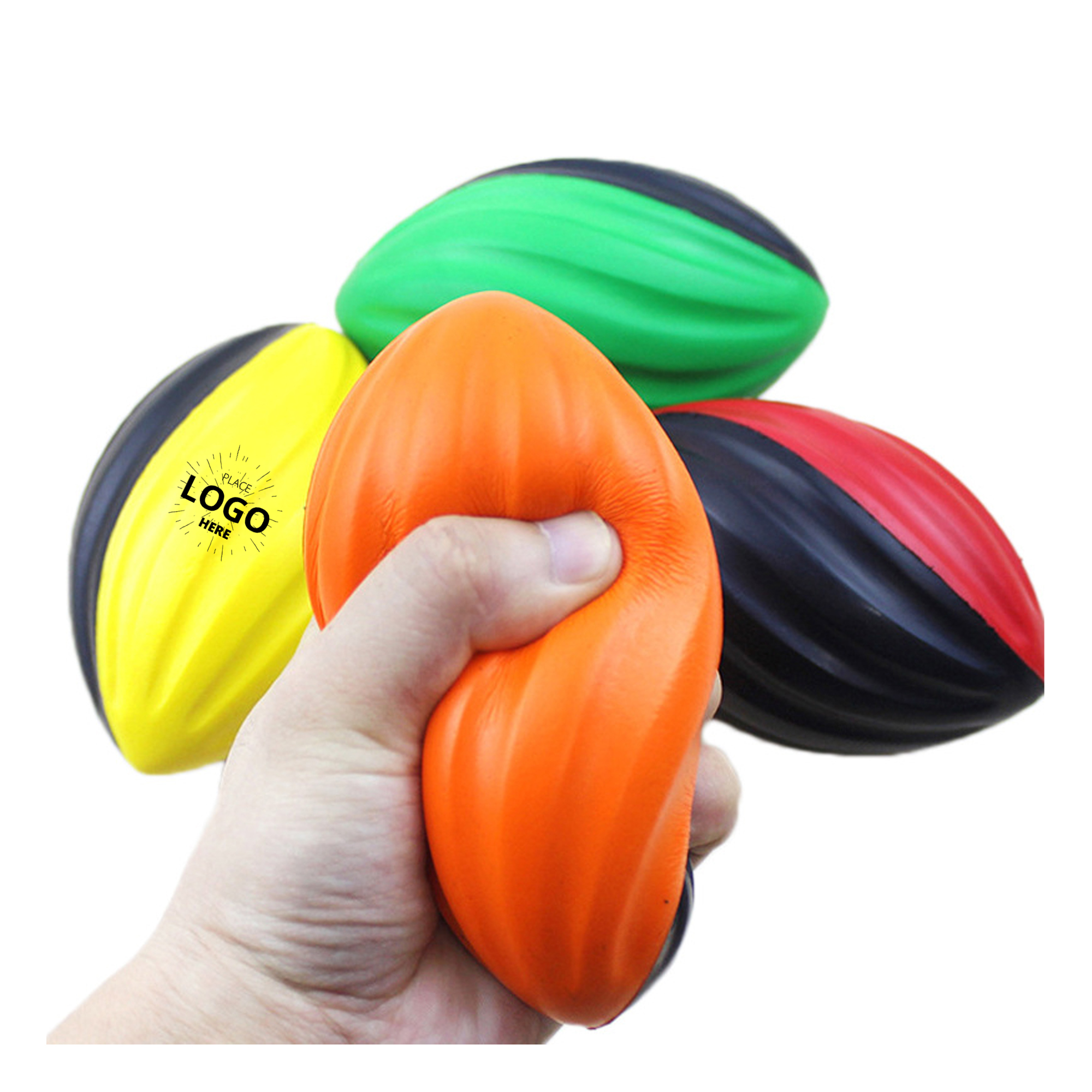 PU Spiral Football Stress Reliever 3