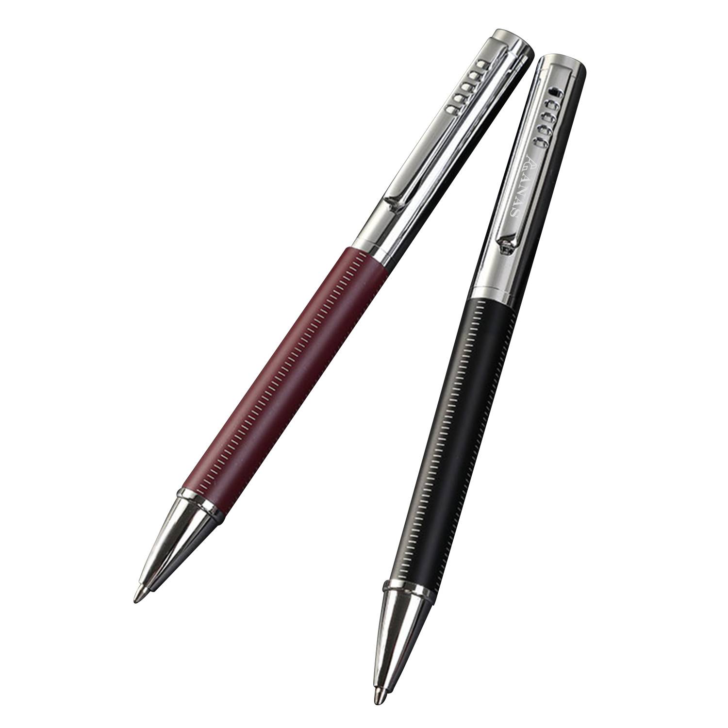 Pu leather&metal ballpoint pen 7