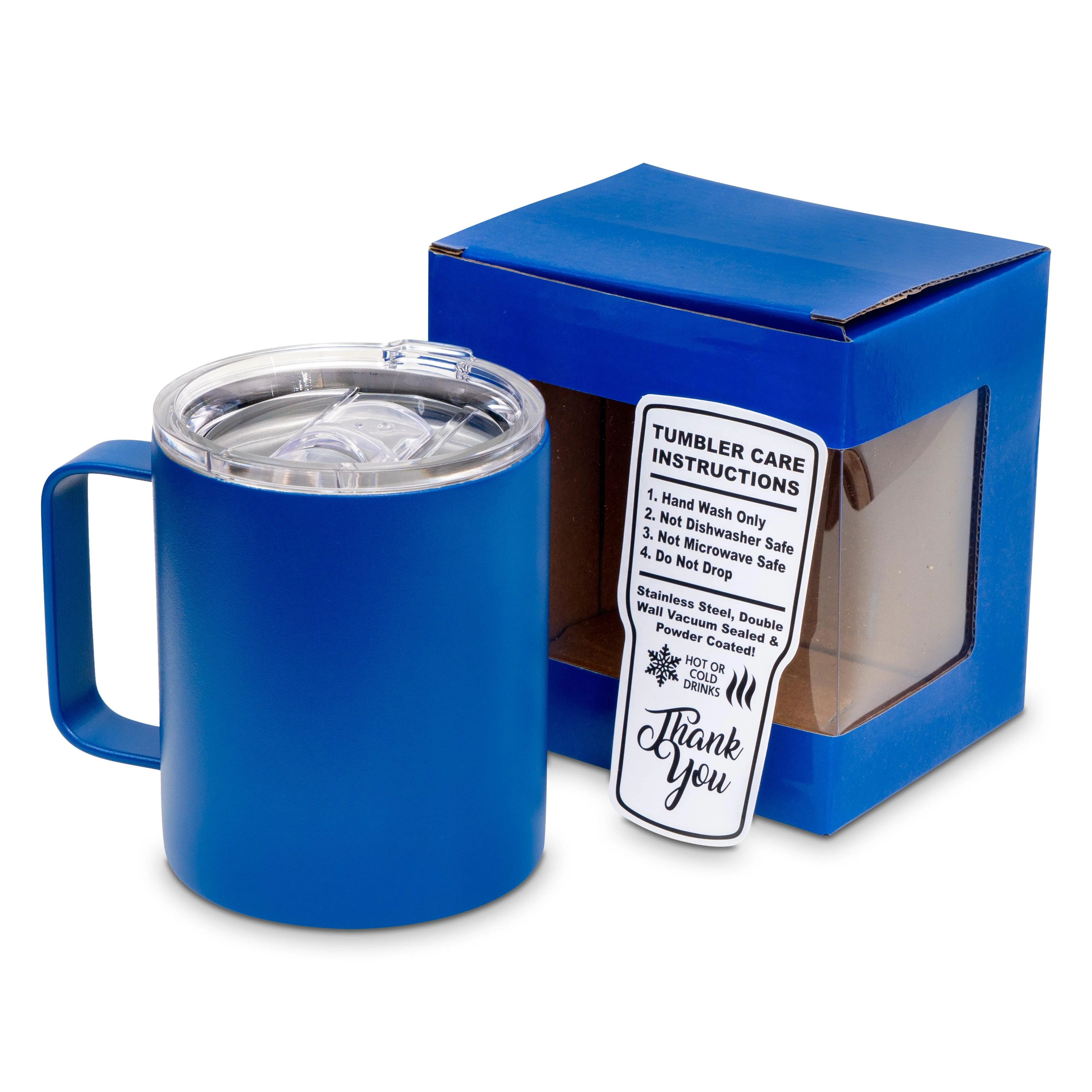 12 Oz. Unbranded Vacuum Insulated Mug w/ Color Matched Window Display Gift Box 4