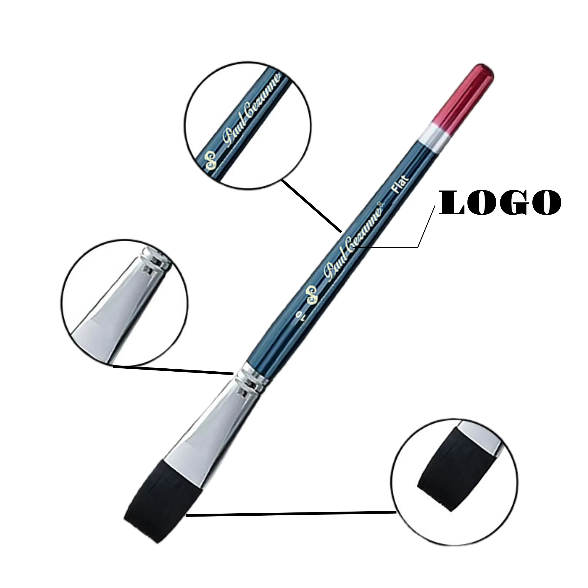10 PCS Watercolor Brushes 1