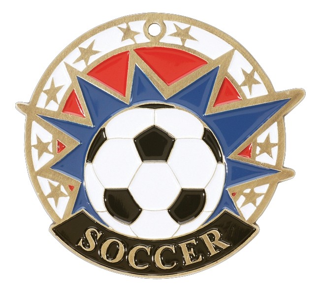 Soccer USA Sport Medal, 2" 2
