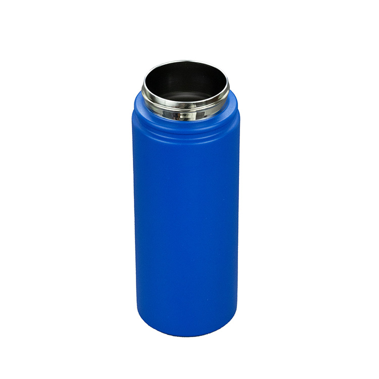 "MAUI" 19 oz Powder Coated Double Wall Insulated Stainless Steel Tumbler With a Straw Lid 4