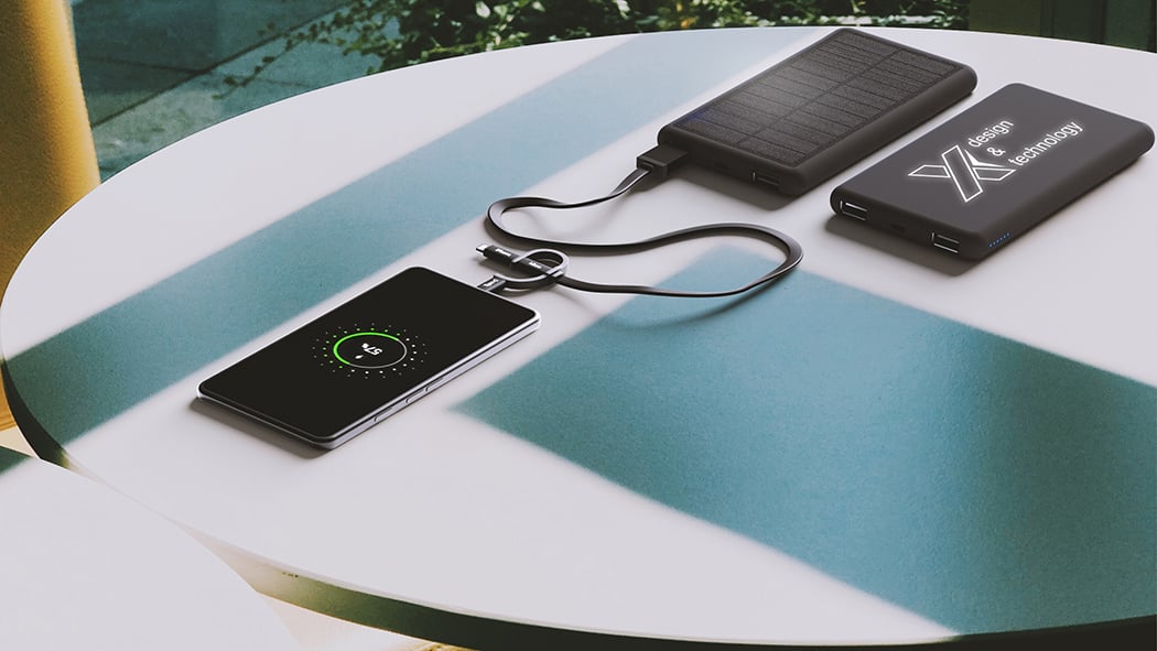 SCX Innovative Design™ ECO Solar Power Bank 8000 mAh 6