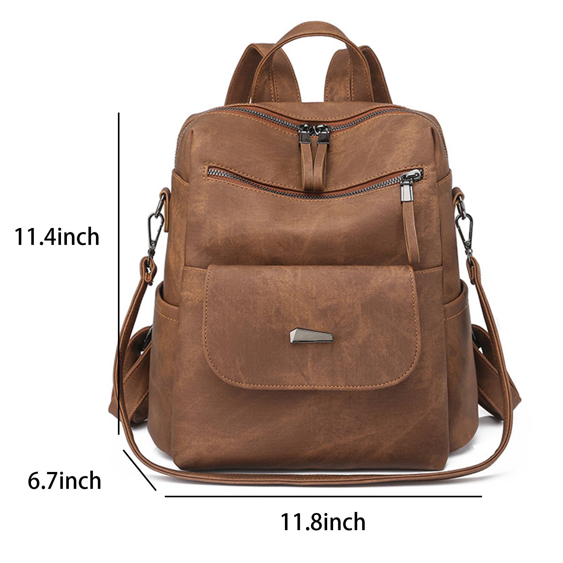 PU Leather Backpack for Women 6