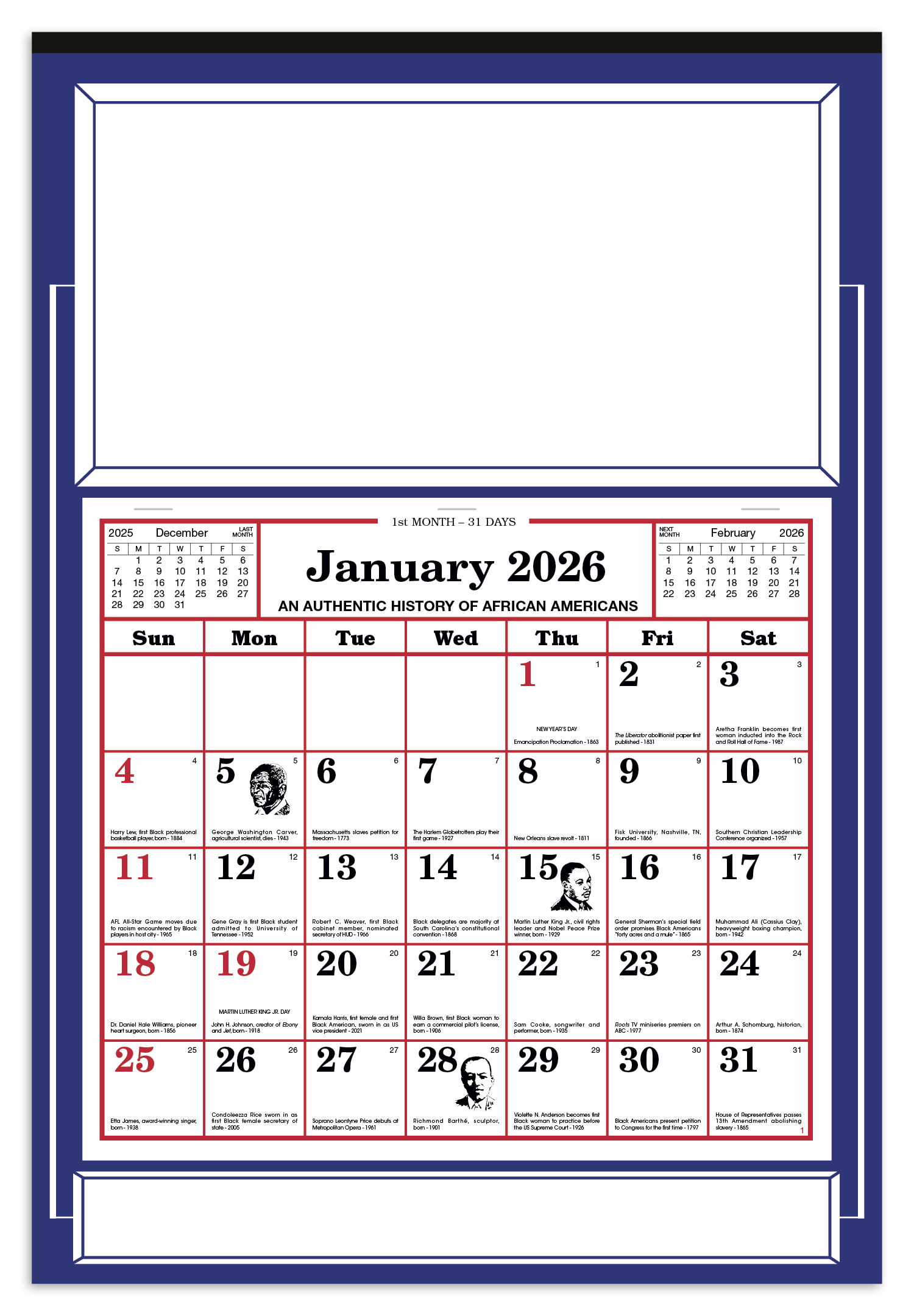 Skinner & Kennedy® Apron Calendar 86