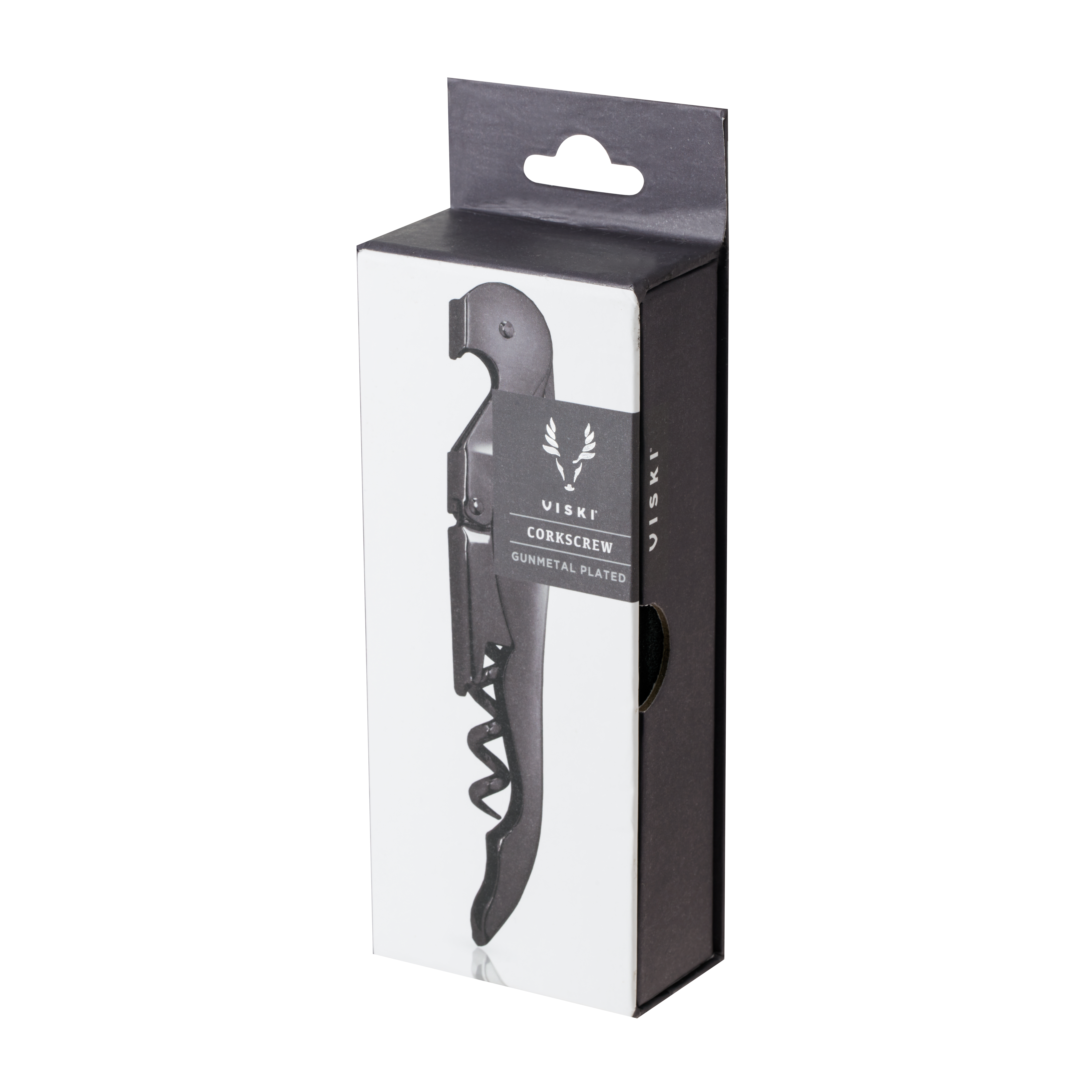 Viski® Signature Double Hinged Corkscrew 16