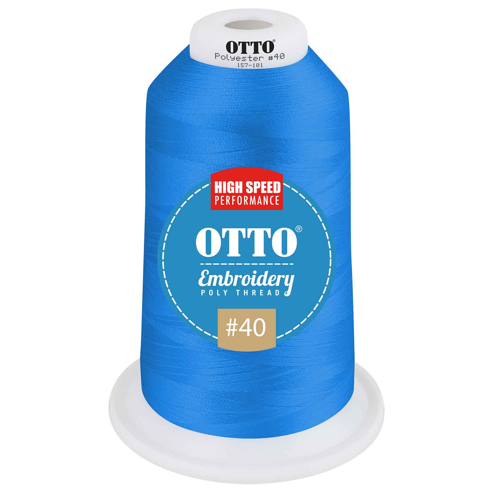 OTTO Embroidery Poly Thread #40 5,500 yd. King Cone 158