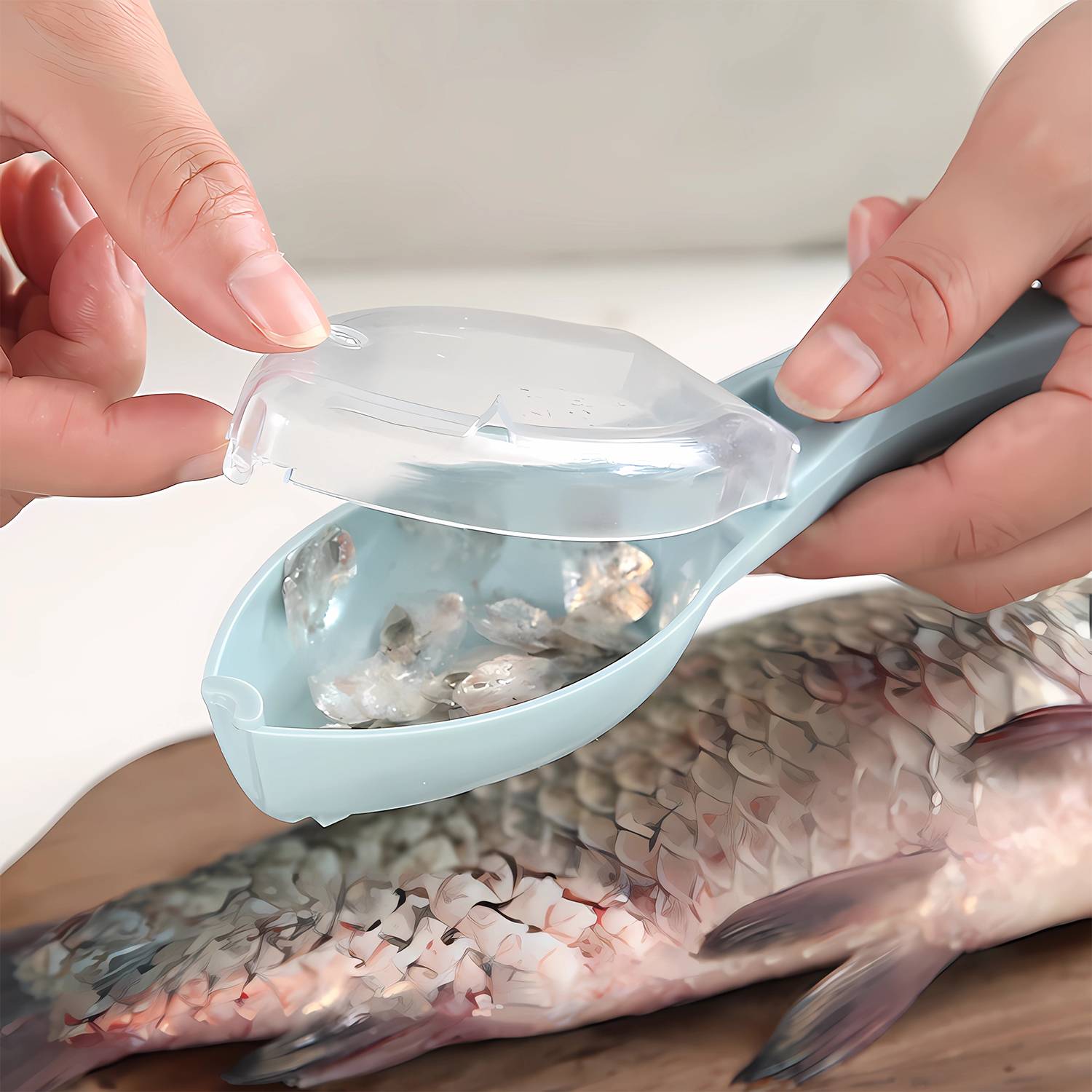 Fish Scale Remover Cleaner Skin Graters Cleaning Peeler 5