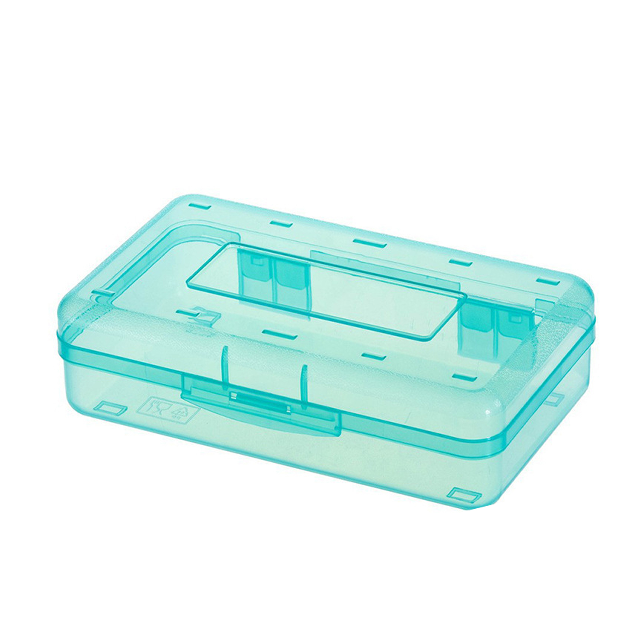Clear Stationery Organizer Case With Secure Buckle 11