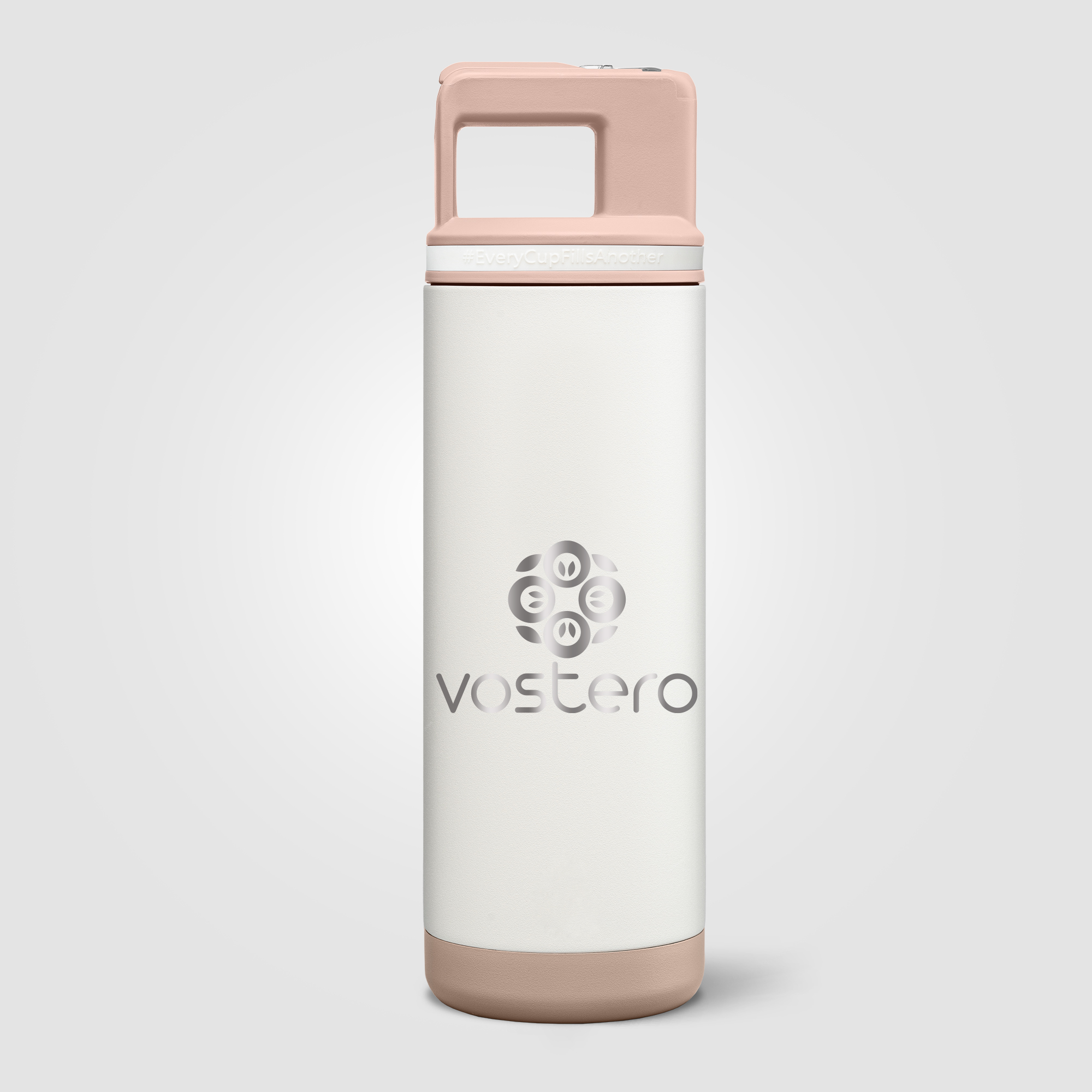 Grosche Alpine Stainless Steel Removable Straw Flip n' Sip Bottle - 20oz 18