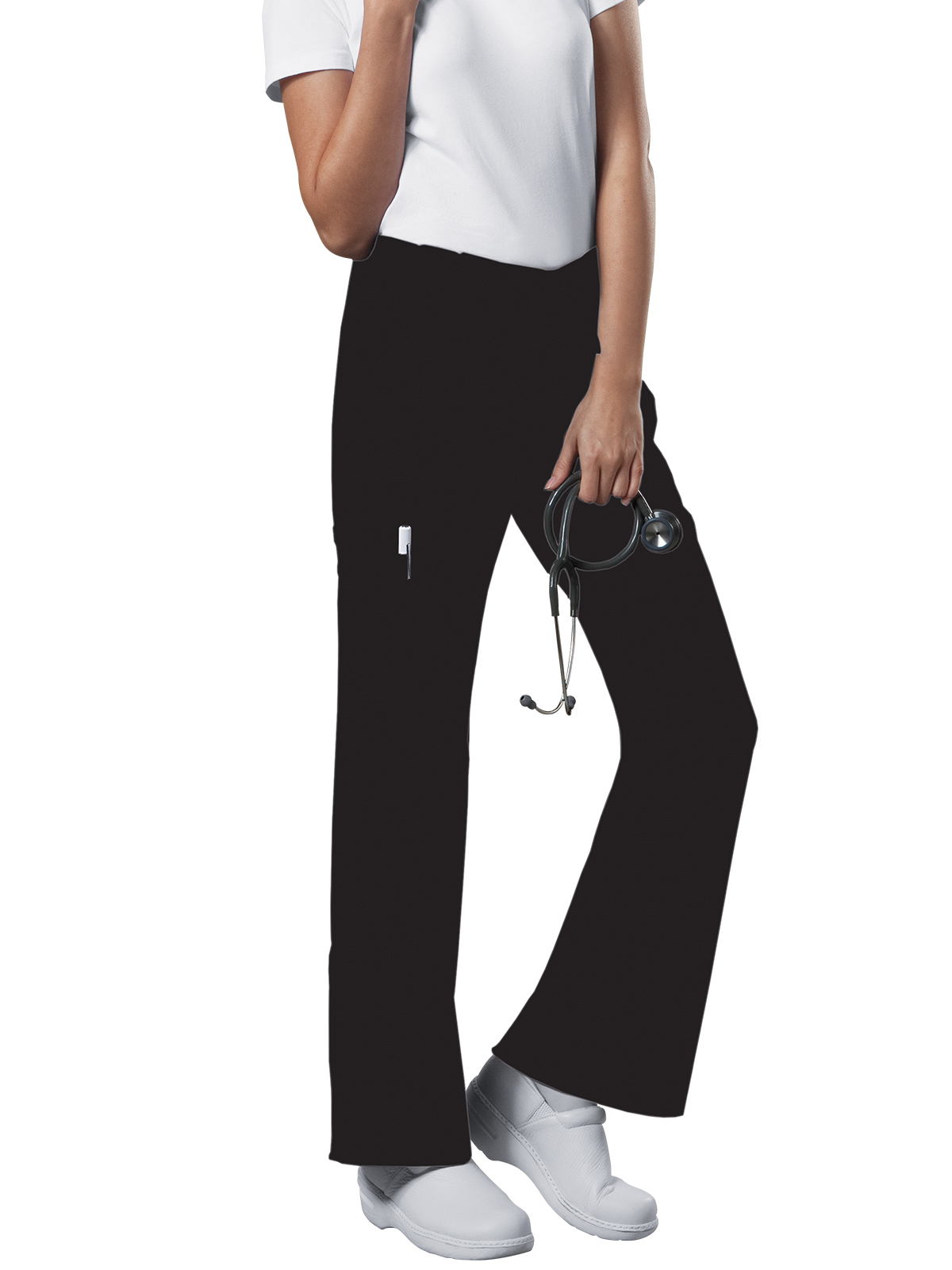 Cherokee - Workwear Core Stretch - Mid Rise Drawstring Cargo Pant 4