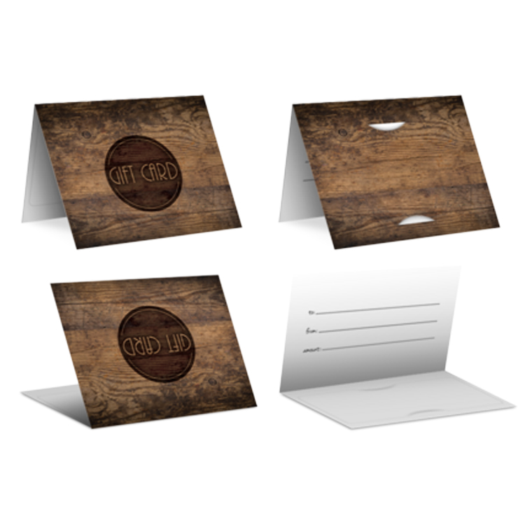 Pre-printed Plastic Card Carrier 16