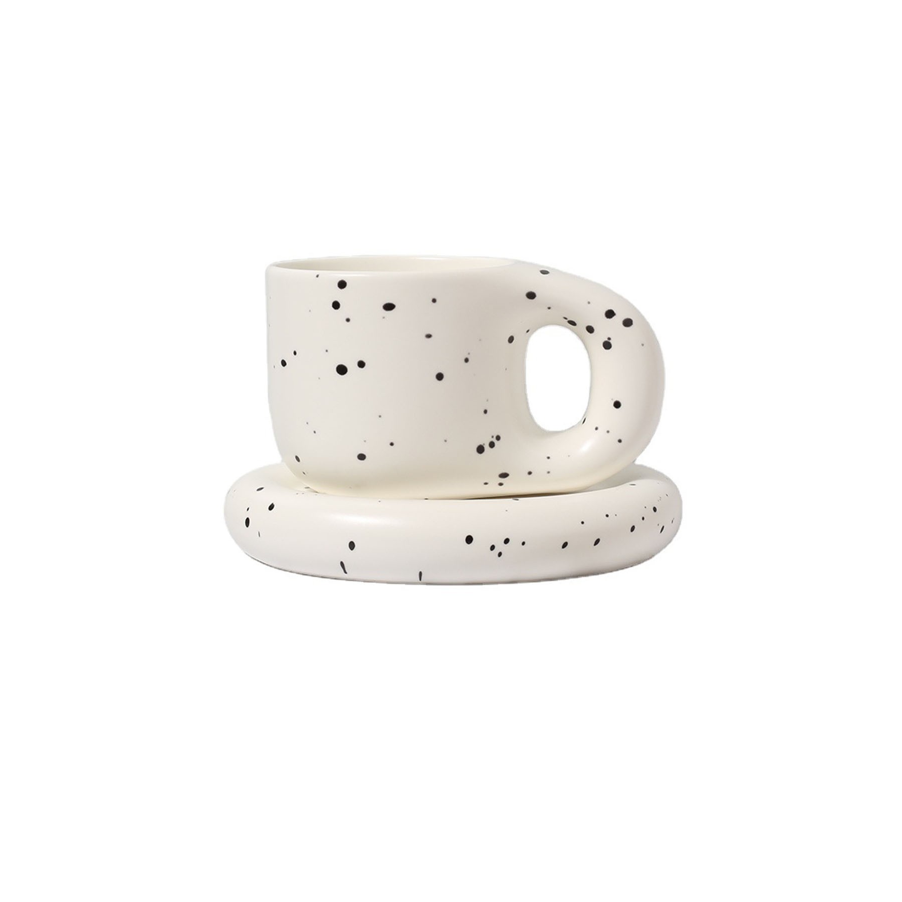 Ceramic Coffee Chubby Mug 8