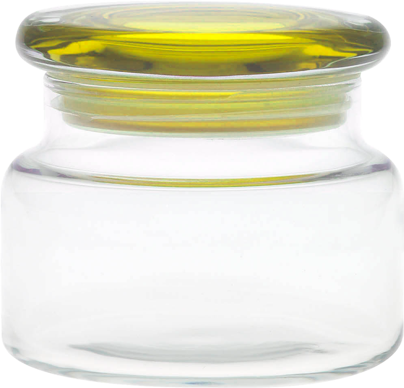 8 oz. Apothecary Jar with Flat Lid 7