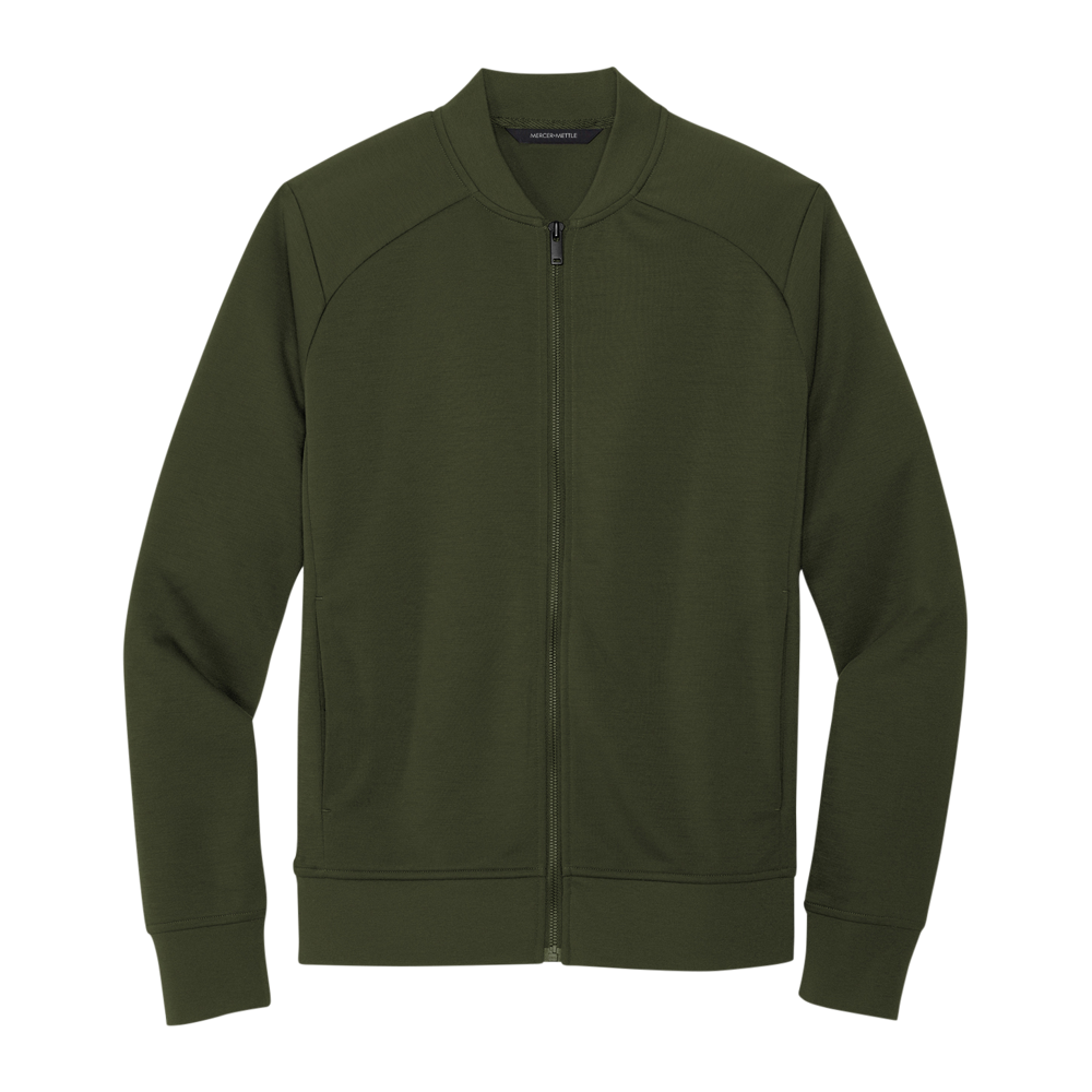 Men's Knit Bomber Jacket 7