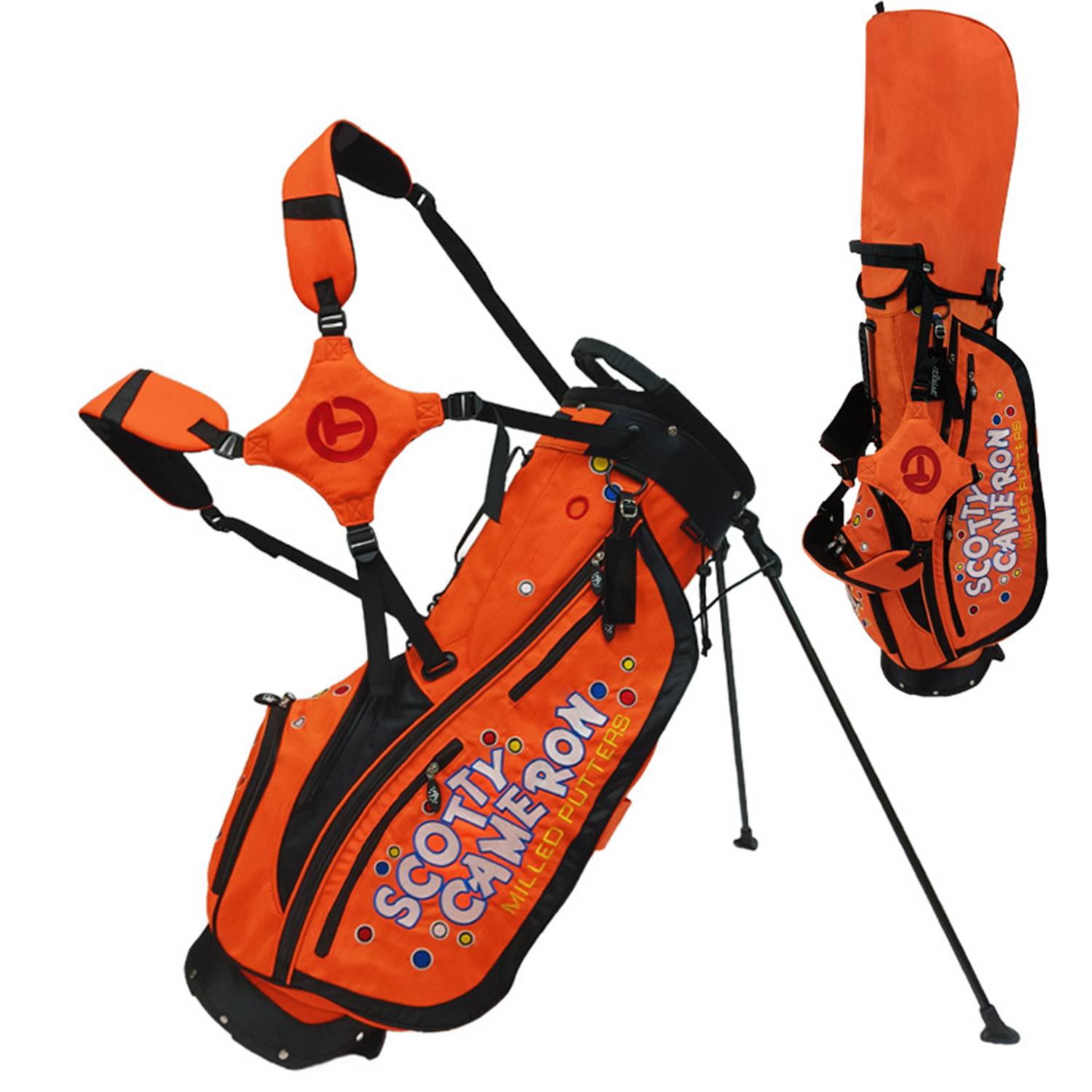 Waterproof Large Capacity Nylon Golf Stand Bag 5